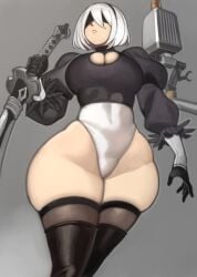 pod (nier) from nier: automata by kelvin hiu