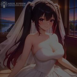 1girls 2025 aegis_elysium ai_generated ai_video animated animated_mp4 animation big_breasts black_hair blushing_at_viewer blushing_female bouncing bouncing_breast bouncing_breasts breasts bridal_dress bride cleavage commission commission_art cosplay costume crossover cute cute_smile effects female female_focus female_only hair_ornament headpiece hi_res high_quality high_res high_resolution honkai:_star_rail honkai_(series) honkai_impact_3rd hoyoverse huge_breasts jumping large_breasts leaning_forward long_hair mihoyo night night_sky outfit red_eyes seductive_look seductive_smile shiny shiny_skin slideshow smile smiling smiling_at_viewer sparkle_(honkai:_star_rail) star sweet tagme thick_breasts thick_thighs thighs tiara town twintails very_long_hair video watermark wedding wedding_dress