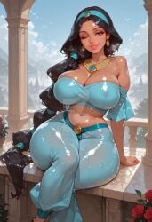 princess jasmine from 1001 nights by stellarisscea