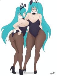 hatsune miku from vocaloid by hassdr4w