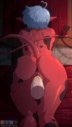 1boy 1girls animated anus ass athletic_female big_ass big_thighs calico calico_(trevobutevil) demon_girl disembodied_penis doggy_style from_behind heart_ahoge human human_penetrating interspecies light-skinned_male loop looping_animation original_character penis pointy_ears pussy red_body red_skin sex short_hair succubus succubus_horns succubus_tail tagme thicc_thighs thick_thighs thighs trevobutevil vaginal_penetration veiny_penis white_hair
