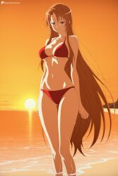 yuuki asuna from patreon by digitalwaifugallery