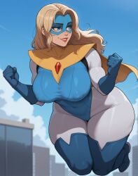 blonde blazer from dispatch (game) by smogai