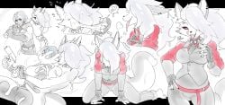 2024 absorption_vore absurd_res anthro belt bottomwear breasts canid clothing collar digital_media_(artwork) duo female fingerless_gloves gloves goo_creature gun handwear heart_symbol hellaverse helluva_boss hi_res holding_gun holding_object holding_ranged_weapon holding_weapon human human_to_anthro looking_at_viewer loona_(helluva_boss) mammal mxl necktie open_mouth pants ranged_weapon red_clothing red_sclera red_shirt red_topwear sequence shirt simple_background smile species_transformation spiked_collar spikes tail takeover tongue tongue_out topwear transformation vore weapon