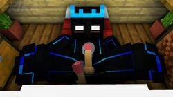 2boys 3d anal black_skin cum dick fr1ka gay minecraft multiple_penises players white_eyes white_skin