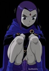 raven (dc) from cartoon network by jeanbombila666