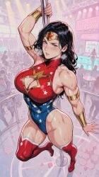 dc_comics pole_dancing wonder_woman