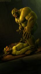 3d 3d_(artwork) abs archmage-rykarr bara blush body_hair cum cum_on_body cum_on_face cum_on_penis cum_on_tongue earrings ejaculation erection gay glasses goblin male male/male male_only muscle muscles muscular muscular_male nipples nose_piercing orc orc_male orgasm penis sweat tongue tongue_out warcraft world_of_warcraft yaoi