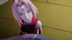 1boy 1girls 3d animated armpit armpit_fetish armpit_sex armpits damnedsfm eye_contact female fetish kink male naruto naruto_shippuden no_sound penis pink_hair pov room sakura_haruno uzumaki_naruto video