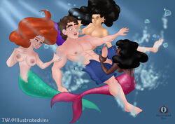 asian asian_female balls big_ass big_balls big_breasts big_butt big_penis character_request clothing creature cum dark-skinned_female dark_skin fantasy female foreskin foursome huge_balls huge_cock human human_male illustratedsins interracial interspecies light-skinned_female light-skinned_male light_skin male mermaid mermaid_tail mythology orgy pale-skinned_female pale-skinned_male pale_skin red_hair sea sex sperm swimsuit tail uncircumcised uncut water white_skin