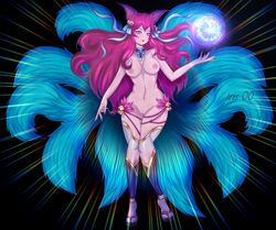 ahri iris_00 league_of_legends spirit_blossom_ahri spirit_blossom_series tagme