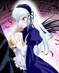 female male paizuri rozen_maiden straight suigintou tagme