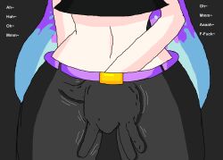 1girls female_only fingering fingering_pussy fingering_self fucost hand_in_pants hand_inside_pants inkling inkling_girl masturbation original_character splatoon