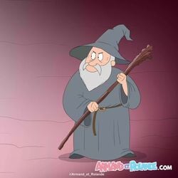 animated armand_(armand_et_rolande) armand_et_rolande gandalf lord_of_the_rings sound tagme the_hobbit video