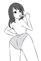 ass big_ass emirichu female kunfupander panties popsicle sucking_on tagme topless underwear youtube youtuber