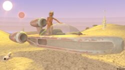 1girls 3d ahsoka_tano alien alien_girl alternate_version_available animal_skull breacken_(artist) clone_wars desert deviantart dewback female female_only landspeeder lying moisture_vaporator nude orange_skin outdoors sand skull solo source_filmmaker speeder star_wars sun sunset tatooine the_clone_wars:_season_four togruta vehicle