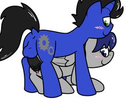 2020 5:4 balls blush equid equine female feral fur furry genitals hair hasbro horn horse male mammal my_little_pony pegasus penetration penis pokefound pony pussy straight unicorn wings