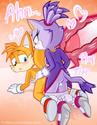 blaze the cat from sonic (series) by hiddenrynk