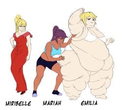 fat_female obese_female size_difference softon ssbbw