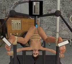 anal anal_penetration bondage completely_naked completely_naked_female completely_nude completely_nude_female feet_tickling fucking_machine left_4_dead_(series) naked naked_female nude nude_female tickle_torture tickling tickling_machine tied_feet tied_hands zoey_(left_4_dead)