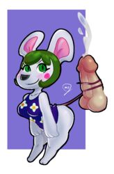 2020 aliasing animal_crossing anthro balls blush bodily_fluids breasts bree_(animal_crossing) clothed clothing cum cumshot disembodied_penis duo erection eyelashes female fur furry genital_fluids genitals green_eyes hair human human_on_anthro humanoid_genitalia humanoid_penis male male/female male_human/female_anthro male_on_anthro mammal mdjoe mouse murid murine nintendo penis rodent sex shortstack signature simple_background smile solo_focus straight tail tail_around_penis tail_fetish tail_on_penis tail_play tail_sex tailjob unseen_male_face video_games