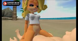 3d 3d_(artwork) activision animated anthro anthro_penetrated balls bandicoot breasts clothed clothing coco_bandicoot cowgirl_position crash_(series) crash_bandicoot_(series) duo female female_focus female_penetrated genitals highwizard human human_on_anthro human_penetrating human_penetrating_anthro interspecies male male_on_anthro male_penetrating male_penetrating_female mammal marsupial mp4 no_sound on_bottom on_top outside penetration penis pussy sex short_playtime solo_focus straight vaginal vaginal_penetration video video_games