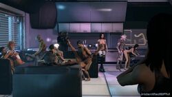 3d alien animated ashley_williams asian asian_female balls_deep batarian black_hair bob_cut body_tattoo bouncing_breasts camera couch cowgirl_position dark-skinned_male dark_skin diana_allers doggy_style dr._suvi_anwar drone female from_behind group group_sex human interracial interspecies jack_(mass_effect) kasumi_goto light_skin long_hair long_video longer_than_30_seconds longer_than_3_minutes longer_than_one_minute male mass_effect mass_effect_3 mass_effect_andromeda missionary_position orange_hair orgy quarian recording sex sound tagme tali'zorah_nar_rayya tattoo unidentifiedsfm video vorcha watching