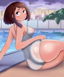 ochako uraraka from my hero academia by puyo momo