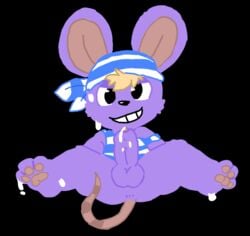 animal_crossing anus artist_request ass balls blonde_hair cum cum_on_body cum_on_face cum_on_feet cum_on_fur cumming male male_focus male_only mouse nintendo penis presenting_penis purple_fur rod_(animal_crossing) rodent source_request year_request yellow_hair