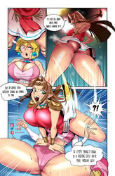 princess peach from mario (series) by sasatseng