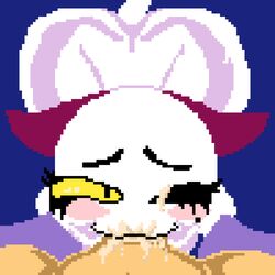 animal_crossing animated anthro blowjob cum cum_in_mouth cum_inside cum_on_face feline fellatio gif nintendo olivia_(animal_crossing) oral oral_sex pixel_art pixelpunk808 starit tagme