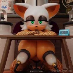 3d 3d_animation 3d_model animated big_ass big_breasts breasts bubble_butt cleavage dividebyzero female furry huge_ass huge_breasts lactating lactation milking_machine mobian mobian_(species) mobian_bat nottanj rouge_the_bat rouge_the_bat_(nottanj) sega sonic_(series) sonic_adventure_2 sonic_the_hedgehog_(series) tagme thick_thighs video wide_hips