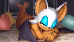 rouge the bat from sega by ruthlesspeasant