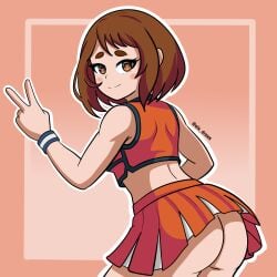 ochako uraraka from boku no hero academia by alx draws