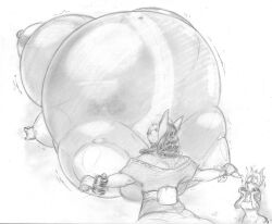 2023 air_inflation animate_inanimate anthro arm_tuft ass being_watched belly big_belly big_breasts big_butt black_hair blackfox85 blowing breasts canid canine canis cleavage close_to_bursting closed_eyes clothed clothing curly_hair curvy_figure dobermann domestic_dog dress expansion eyelashes female genitals glistening glistening_body group hair hi_res holding_other hourglass_figure huge_belly huge_breasts huge_butt huge_hips hyper hyper_belly hyper_breasts hyper_butt hyper_hips imminent_popping in_awe inflatable inflation jill_(blackfox85) living_inflatable long_ears long_fangs looking_at_another mammal monochrome motion_lines nellie_(blackfox85) nipples nozzle nozzle_on_belly open_mouth pinscher puffed_cheeks size_difference small_waist spherical_breasts spherical_inflation stormbeast taur tifa_stormlung_(blackfox85) traditional_media_(artwork) translucent translucent_body trio tuft vulva wide_eyed wide_hips wrist_tuft