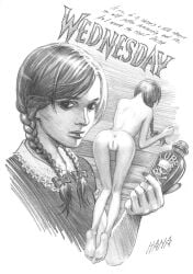 wednesday addams from the addams family
