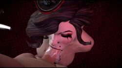1boy 3d 3d_animation animated blowjob borderlands borderlands_3 breast_tattoo cum cum_on_breasts cum_on_face faceless_male facepaint fellatio female gearbox_software large_breasts mad_moxxi no_sound red_lipstick self_upload short_video shorter_than_30_seconds sleeping9to5 tagme video