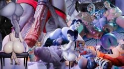 3d 3futas anus ashe_(overwatch) ass big_penis blizzard_entertainment brigitte butt character_request collage cum_on_body dickgirl futa_focus futa_sans_pussy futanari horsecock huge_balls huge_breasts huge_cock immortal_zodd invisible_woman large_penis licking_ass marvel marvel_rivals multicolored_body multiple_girls nice_view novac3d nyl_ashe nyl_brigitte nyl_widowmaker overwatch overweight purple_body purple_penis sailesh sitting_on_chair tagme_(artist) tagme_(character) widowmaker