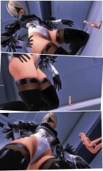 yorha 2b from nier by mmmmakoarchive
