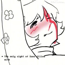 animated battle black_and_white blood_on_face blood_stain bones breath breathing breathing_heavily death defeated_female enemies female_death female_frisk flustered frisk gameplay_mechanics gore male/female masochism masochist masochistic_female offscreen_death panties pinned_to_wall porn_with_plot sadfloow sans skeleton snuff soaked soaked_pussy sound submissive_female tagme through_clothes undertale video voice_acted wet_pussy