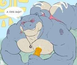 1boy 2020 absurd_res animal_humanoid anthro anthrofied ass ass_up bara bara_ass bara_tiddies bara_tits barazoku big_ass big_ass_(male) big_butt big_chest big_pecs blastoise bubble_ass bubble_butt clothing dat_ass dat_butt dialogue dumptruck_ass dumptruck_butt eyewear fat_ass fat_butt furgonomics gigantic_chest gigantic_pecs hi_res huge_ass huge_butt huge_chest huge_pecs humanoid jewelry large_ass large_butt large_pectorals looking_at_viewer lotion lying male male_only man_boobs man_breasts massive_ass massive_butt massive_chest massive_pecs moobs muscle_ass muscle_butt muscular muscular_anthro muscular_ass muscular_butt muscular_male narrowed_eyes necklace nintendo nipples on_front pecs plump_ass plump_butt pokémon_(species) pokemon pokemon_(species) reptile round_ass round_butt scalie simple_background smile smirk solo squint sun sunglasses sunscreen swimwear talking_to_viewer thong_(swimwear) tylerstark video_games