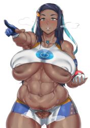 nessa (pokemon) from nintendo by natedecock