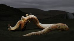 16:9 3d anthro asuros bodily_fluids breasts closed_eyes ejaculation featureless_breasts female genital_fluids hi_res long_tail lying masturbation naga non-mammal_breasts orgasm outside pussy_ejaculation pussy_juice reptile scales scalie serpentine sex_toy snake snake_hood solo tongue tongue_out vibrator video_games viper_(x-com) widescreen x-com