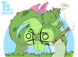 2018 animal_humanoid anthro anthrofied anus ass ass_focus ass_view backsack balls bara bara_ass big_ass big_ass_(male) big_butt bodily_fluids body_writing bubble_ass bubble_butt crouching dat_ass dat_butt disney don_bluth dragon drooling dumptruck_ass dumptruck_butt duo elliott_(pete's_dragon) faceless_character fat_ass fat_butt genitals gesture ghost_hands grass hand_on_butt huge_ass huge_butt humanoid imminent_sex large_ass large_butt looking_at_viewer looking_back male male_only massive_ass massive_butt muscle_ass muscle_butt muscular_ass muscular_butt naked nipples nude open_mouth pete's_dragon pink_hair plump_ass plump_butt pointing pointing_at_viewer presenting presenting_anus presenting_hindquarters puffy_anus reptile round_ass round_butt saliva scalie simple_background smile smoke thick_thighs thought_bubble tic-tac-toe tylerstark wings