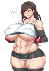 tifa lockhart from final fantasy by natedecock