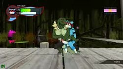 animated full_frontal_frog joe_(oh_so_hero!) oh_so_hero! sound tagme video yaoi