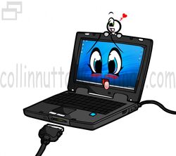 inanimate laptop slushy tagme usb webcam