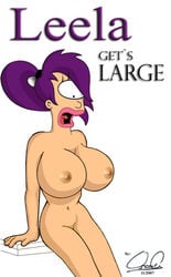 2007 alternate_breast_size artist_request breasts cyclops female female_only futurama matt_groening_(style) solo tagme toony turanga_leela