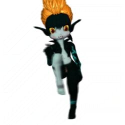 1girls animated bcs female female_only imp_midna midna nintendo solo straight_hair the_legend_of_zelda twilight_princess