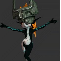 1girls animated bcs female female_only imp_midna midna nintendo solo straight_hair the_legend_of_zelda twilight_princess